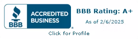 BBB accredited business badge